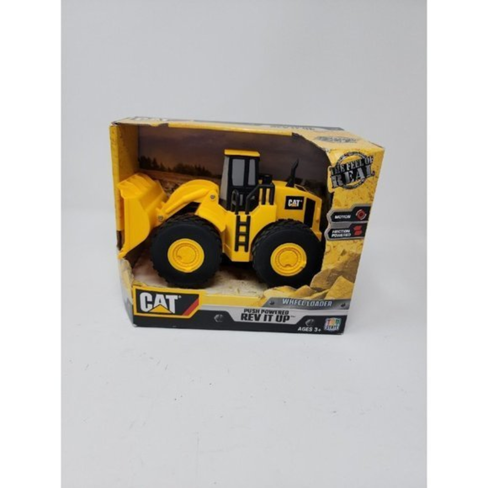 CAT Rev It Up Wheel Loader Toy‎ Caterpillar Push Powered